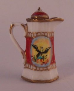Lincoln Presidential Chocolate Pot by Christopher Whitford