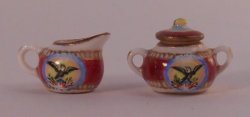 Lincoln Presidential Creamer & Sugar by Christopher Whitford