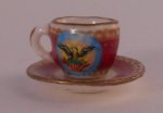 Lincoln Presidential Cup and Saucer by Christopher Whitford
