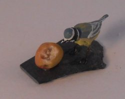 Bird w/Apple by Country Treasures