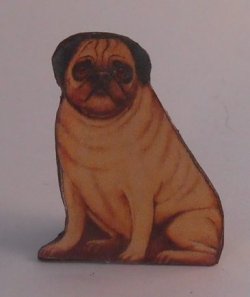 Pug Dummy Board by Valerie Casson