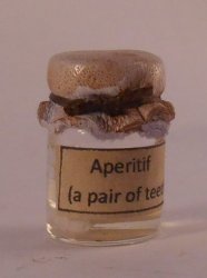 Apertif (A Pair of Teeth) #A by Jenny Kelm