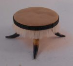 Antler Foot Stool by Susanne Russo
