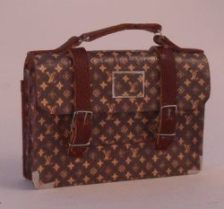 LV Monogram Strap Briefcase by Jose Gomez
