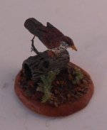 Woodthrush Woodvcarving by Doug Guy