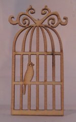 Fretwork Birdcage #4 by Spinhoven