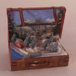Train in Suitcase by Artelier
