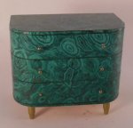 Fornasetti "Malachite" Commode by Keith Bougourd