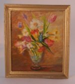 Flowers in Vase by Christopher Whitford