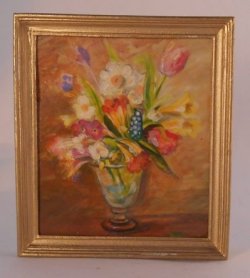 Flowers in Vase by Christopher Whitford