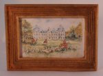 Watercolor Chateau de Chevemy by Isabelle Rey