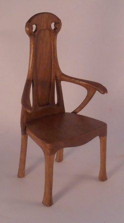 Art Nouveau Arm Chair by Taller-Targioni