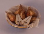 Pears in Bowl by Loredana Tonetti