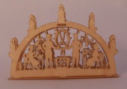 Candle Arch #9 by Erzgebirgiche Miniaturen