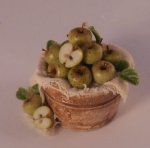 Green Apple in Barrel #6 by Loredana Tonetti