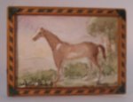 Watercolor Horse Study by Cristian Rossi