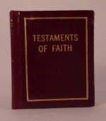 Testaments of Faith by Black Cat Press