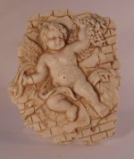 Cherub & Grapes Wall "Fragment" #C