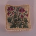Garden Petite Point Pillow by M.Bernacchioni