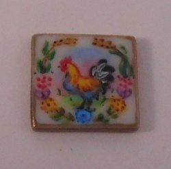 Tile Provencial Coq by Christopher Whitford