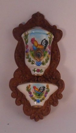 Provencal Coq Water Font by Christopher Whitford