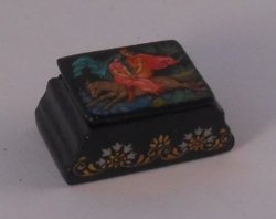 Russian Lacquer Box #1 #D by Alexander