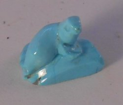 Turquois Carving Seal #C