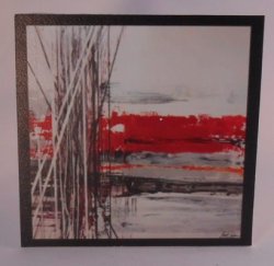 Red Horizon Print by Piccole