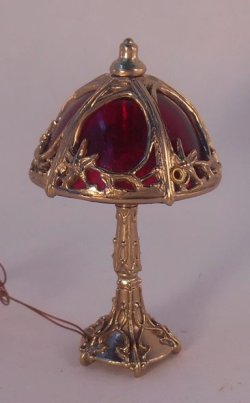 Dome Lamp Rubylite by Jim Pounder