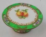English Fruit Apple Cake Stand by Christopher Whitford