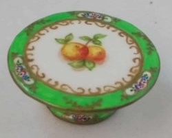 English Fruit Apple Cake Stand by Christopher Whitford