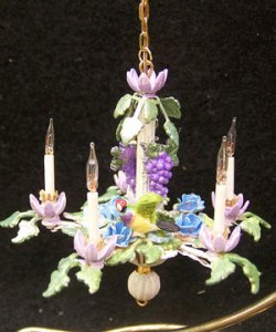 Italian Flower Chandelier by Wren Song Italian Flower Chandelier by Wren Song
