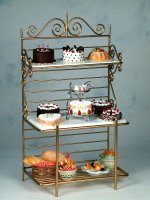 Baker's Rack Gold w/ White Top by Jason Getzan