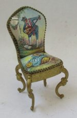 Viennese Enamel Chair #3