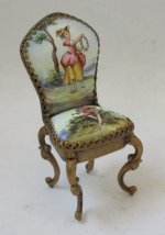 Viennese Enamel Chair #4