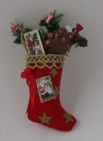 Stocking #3 by Ingrid Auer