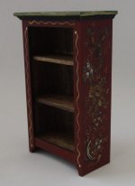 Bookcase Red by Joan Wheatly
