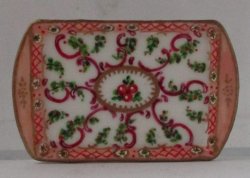Marie Antoinette Rectangle Tray by Christopher Whitford