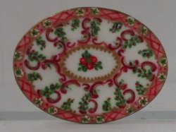 Marie Antoinette Oval Tray by Christopher Whitford