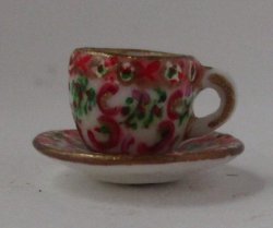 Marie Antoinette Cup & Saucer by Christopher Whitford