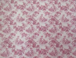 Silk Fabric Jouy Stripel by Les Chinoiserie