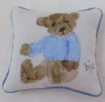 Teddy Bear Pillow by BJS #L