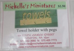 Towel Holder Kit by Michelle's Estate685