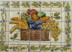 Fruit Basket #1 by Tiny Ceramics