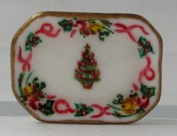 Royal Albert Christmas Luncheon Tray by Christopher Whitford