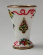 Royal Albert Christmas Flared Vase by Christopher Whitford
