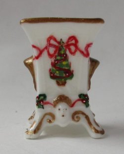 Royal Albert Christmas Ceshe Pot by Christopher Whitford
