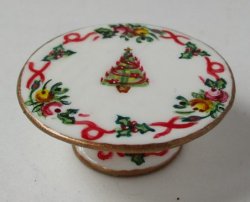 Royal Albert Christmas Cake Stand by Christopher Whitford