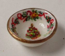 Royal Albert Christmas Soup Bowl by Christopher Whitford