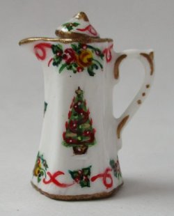 Royal Albert Christmas Chocolate Pot by Christopher Whitford